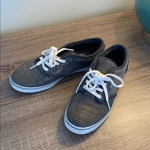 Unique gold dot Vans